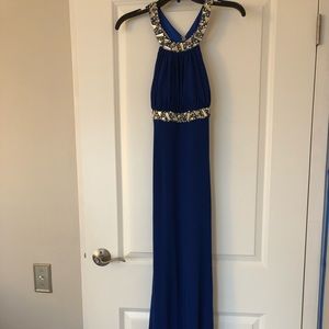 Royal Blue Camille formal dress